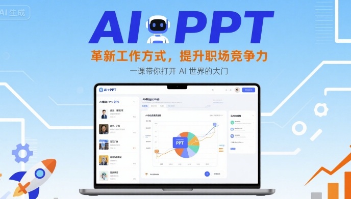 AI+PPT：革新工作方式，提升职场竞争力，一课带你打开 AI 世界的大门-晓有财道